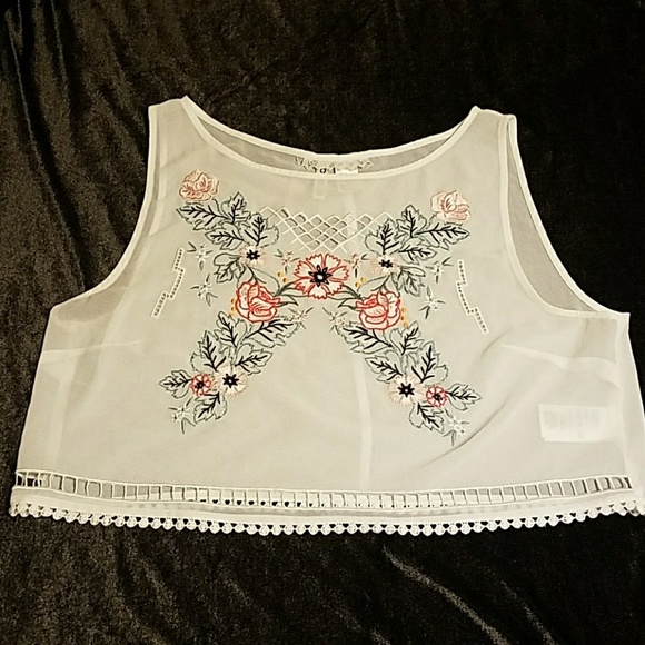 H&M Tops - H&M, divided beautiful crop top